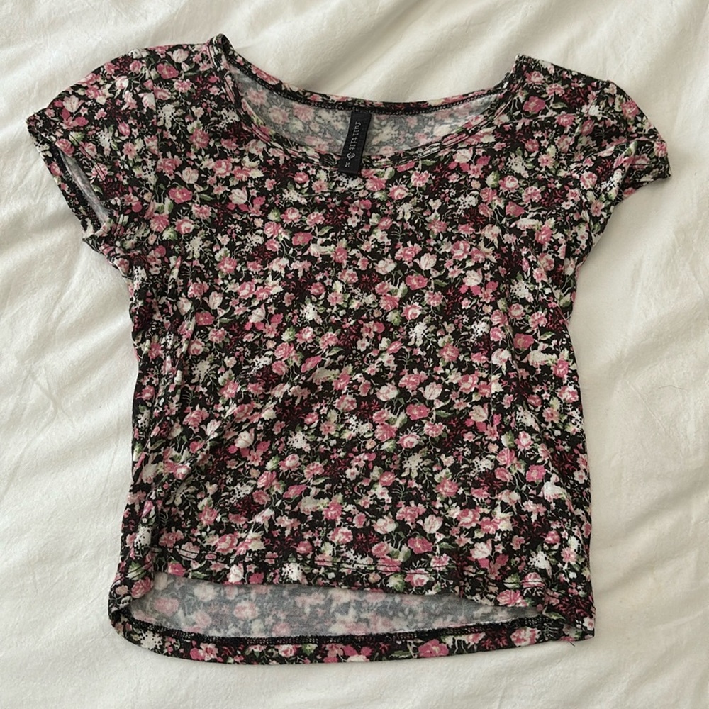 Floral Baby Tee
